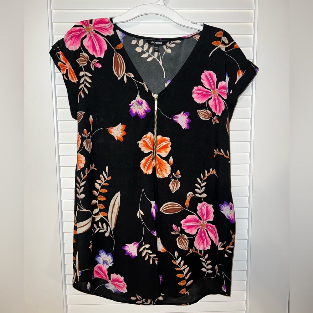 Beautiful floral blouse
